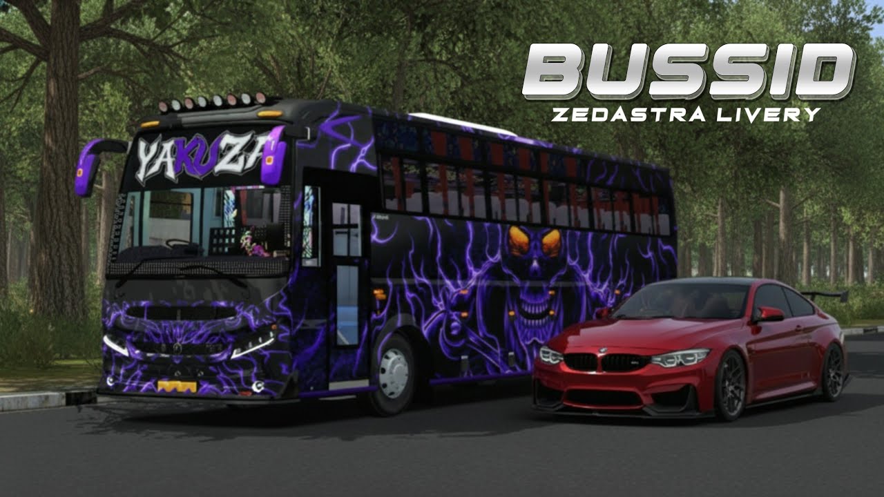 YAKUZA LIVERY FOR ZEDASTRA BS6 BELLY DICKY MOD BUSSID |NEW ZEDASTRA LIVERY
