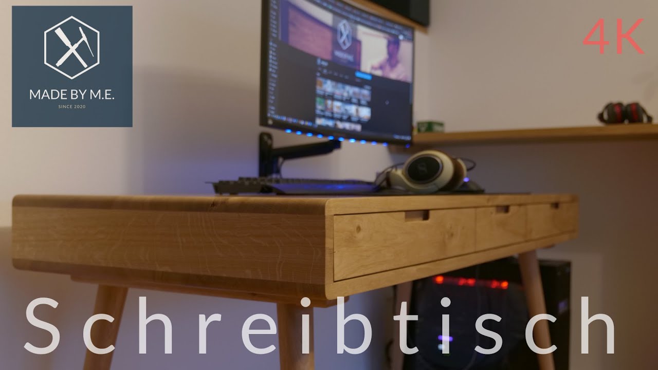Vom Sägewerk bis zum Schreibtisch  | Computertisch selber bauen