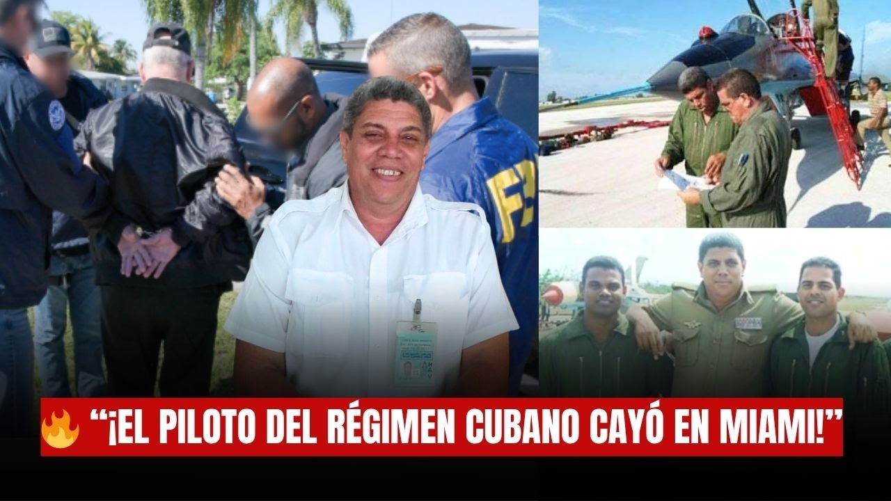 🚨URGENTE: Piloto cubano implicado en Derribo de 