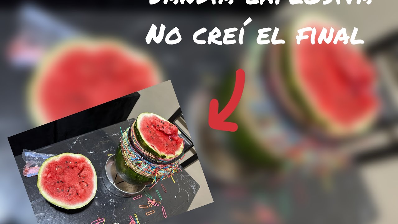 La sandía más fuerte del mundo 🌍 