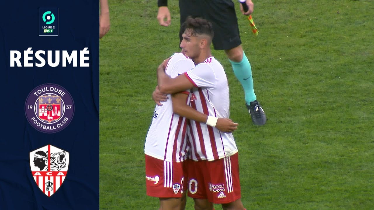 TOULOUSE FC - AC AJACCIO (2 - 2) - Résumé - (TFC - ACA) / 2021-2022