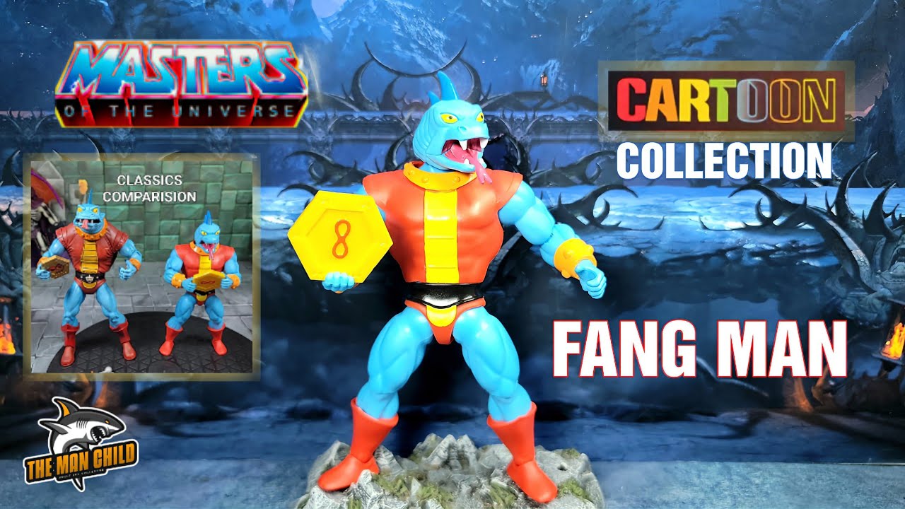 Masters of the Universe Origins Cartoon Collection FANG MAN Figure Review!
