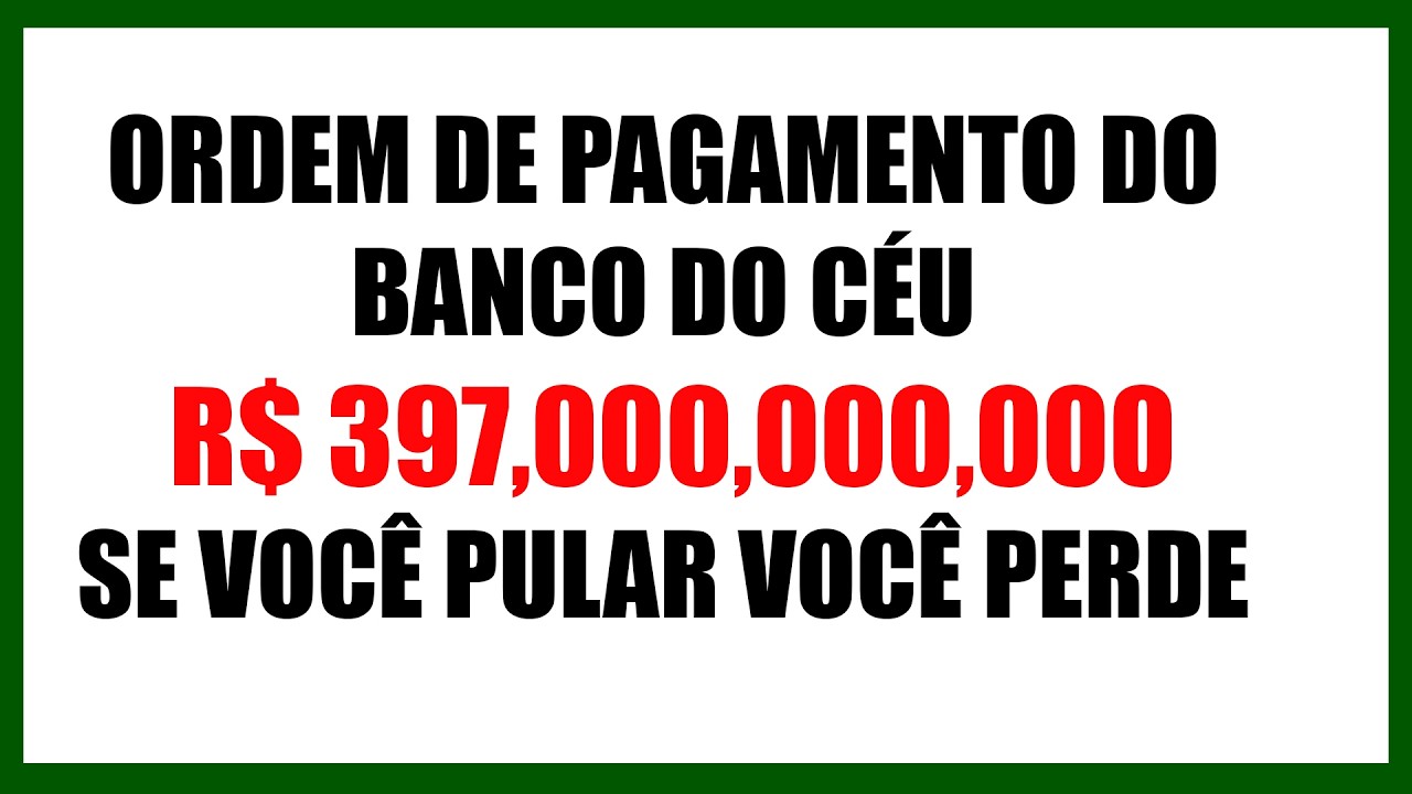 🎁DEUS DIZ: SUA VIDA FINANCEIRA ESTÁ PRESTES A MUDAR A PARTIR DE HOJE! DESBLOQUEIE SUA RIQUEZA HOJE!