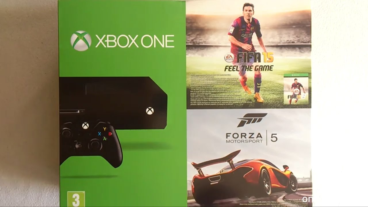 XBOX ONE - unboxing konsoli PL (premiera w Polsce - 05.09.2014) - odpakowanie