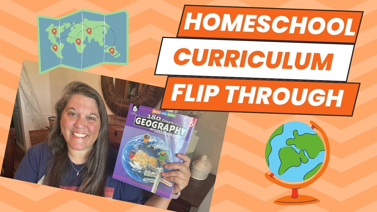 Homeschool Curriculum Flip Through | Geography | 5th Grade 🌎