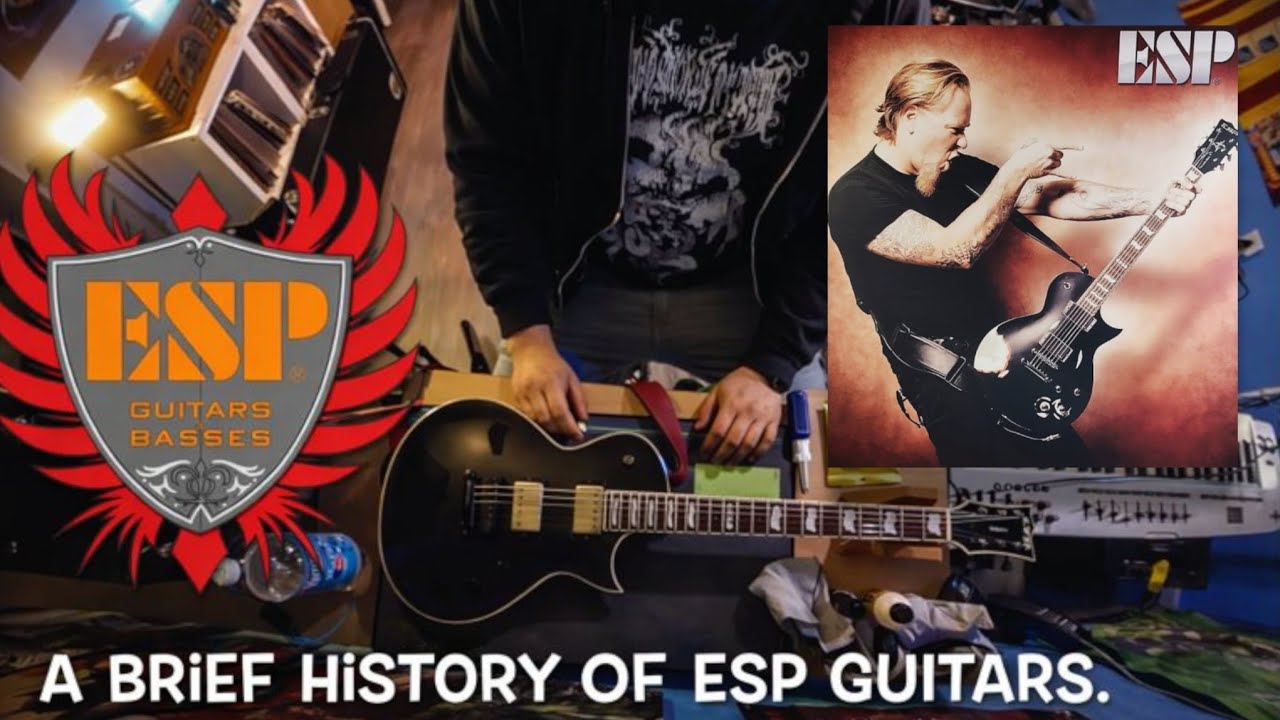 A Brief History of ESP Guitars & Basses