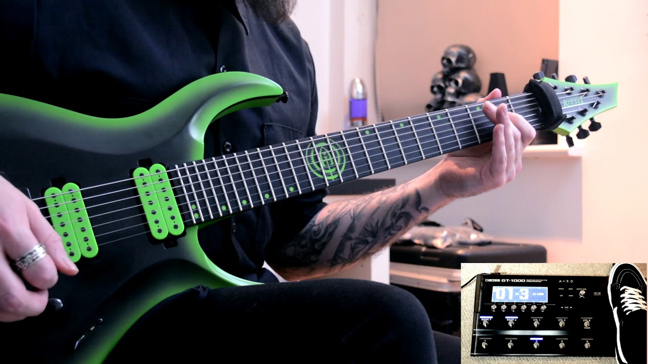 Andy James Boss GT1000 Demo