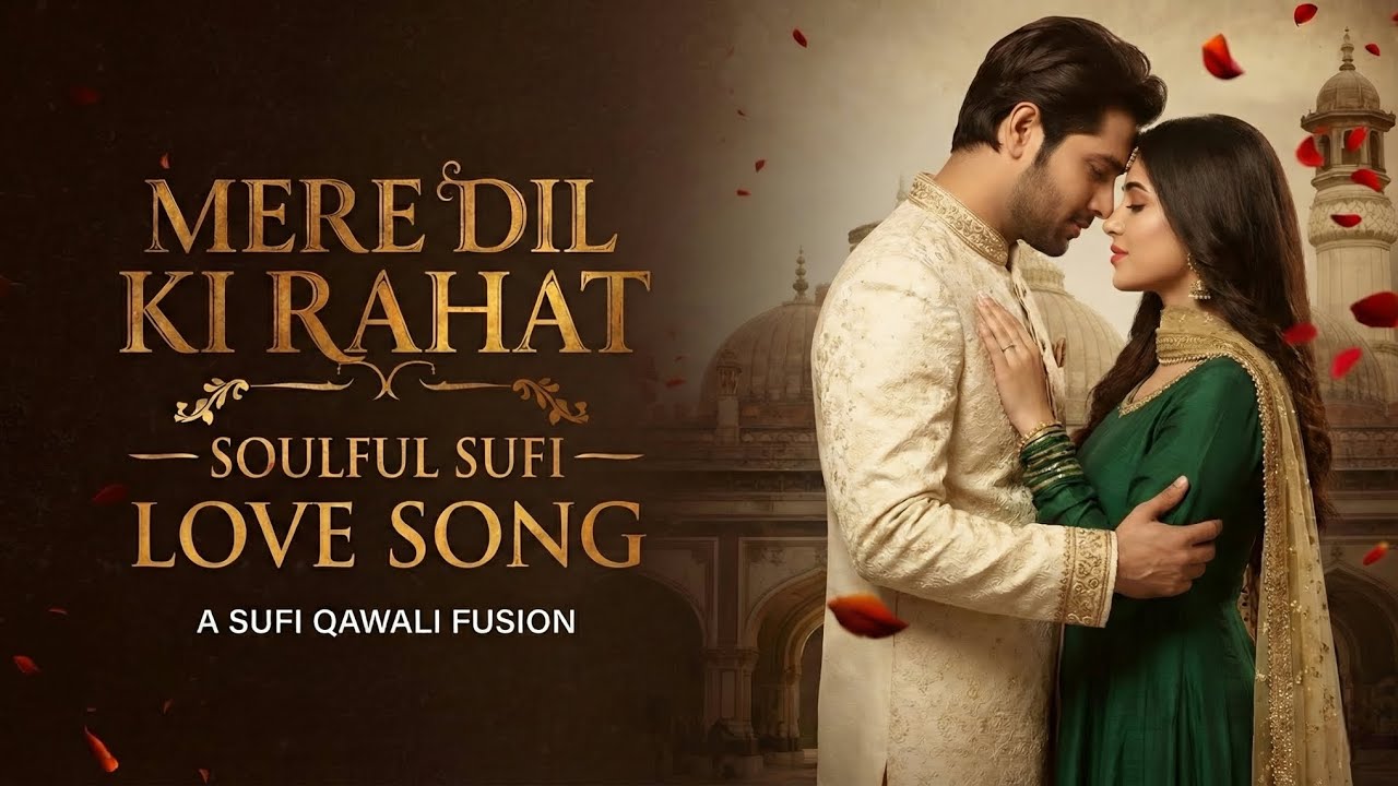 Mere Dil Ki Rahat | Soulful Sufi Love Song | Heart-Touching Romantic Melody 2025
