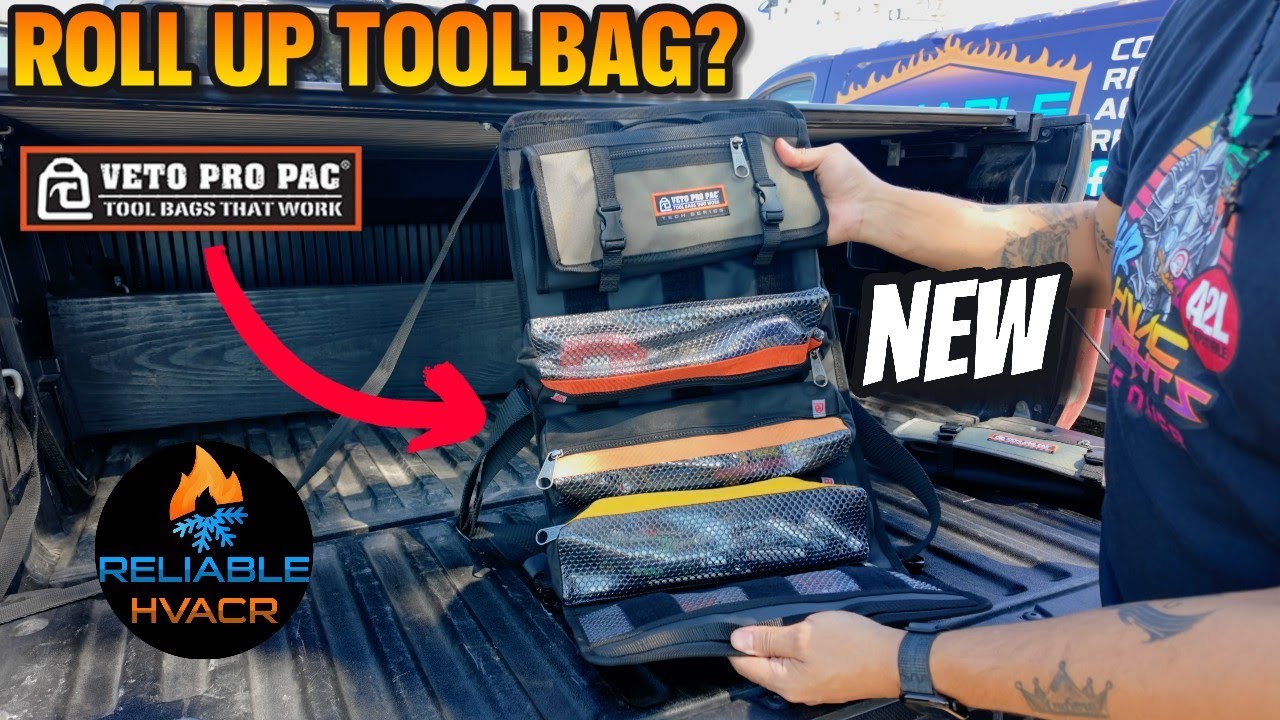 What's Inside the NEW Roll Up Tool Bag by Veto?