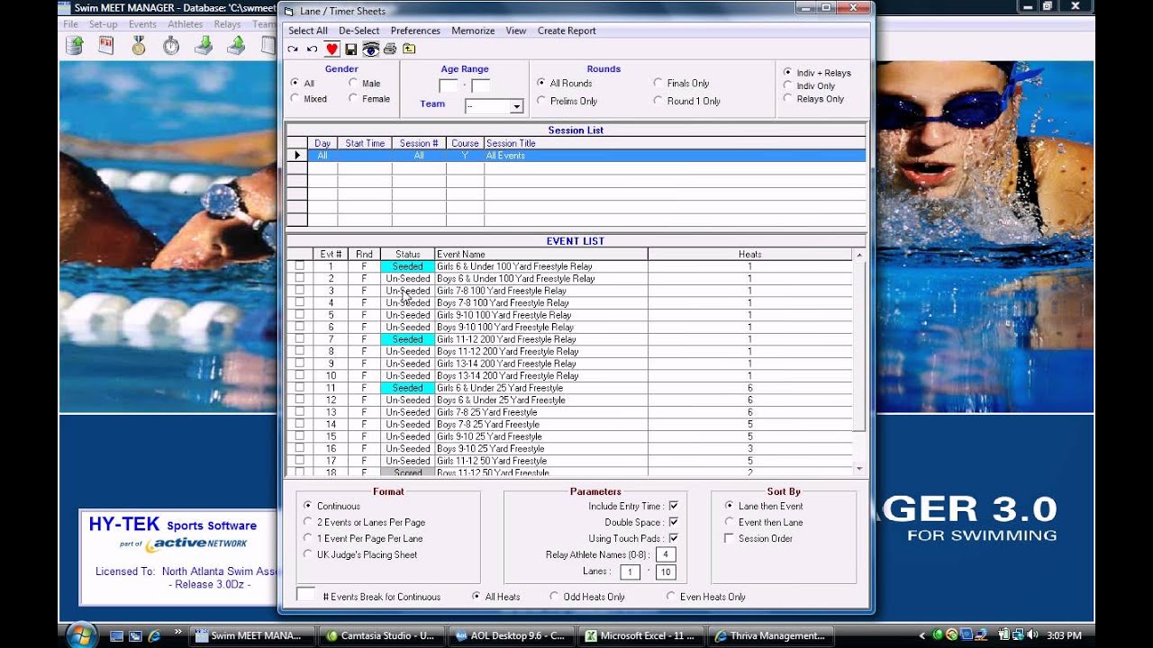 Meet Reports