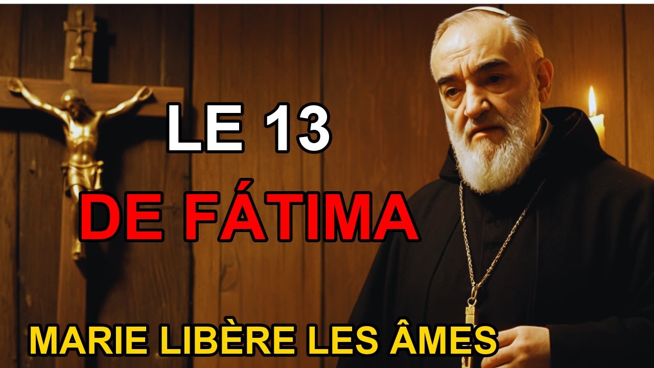 CHAQUE 13 DU MOIS MARIE de FÁTIMA Libère les ÂMES du Purgatoire Padre Pio Révéla