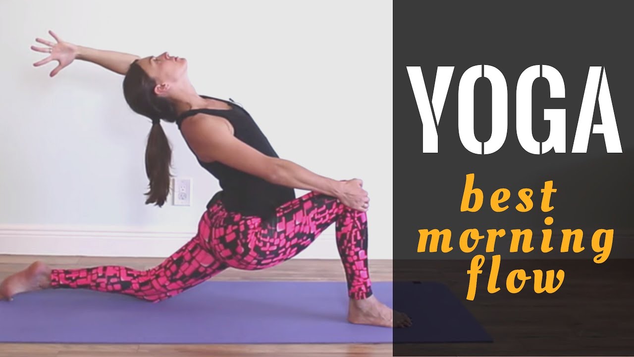 1 Hour Morning Yoga Workout - Flexibility Vinyasa Flow | Gayatri Yoga