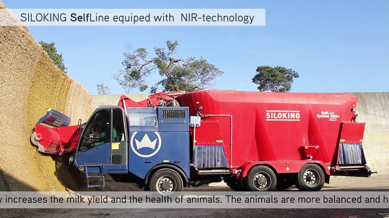 SILOKING SelfLine equiped with NIR-technology - Saving money by keeping feed ration under control