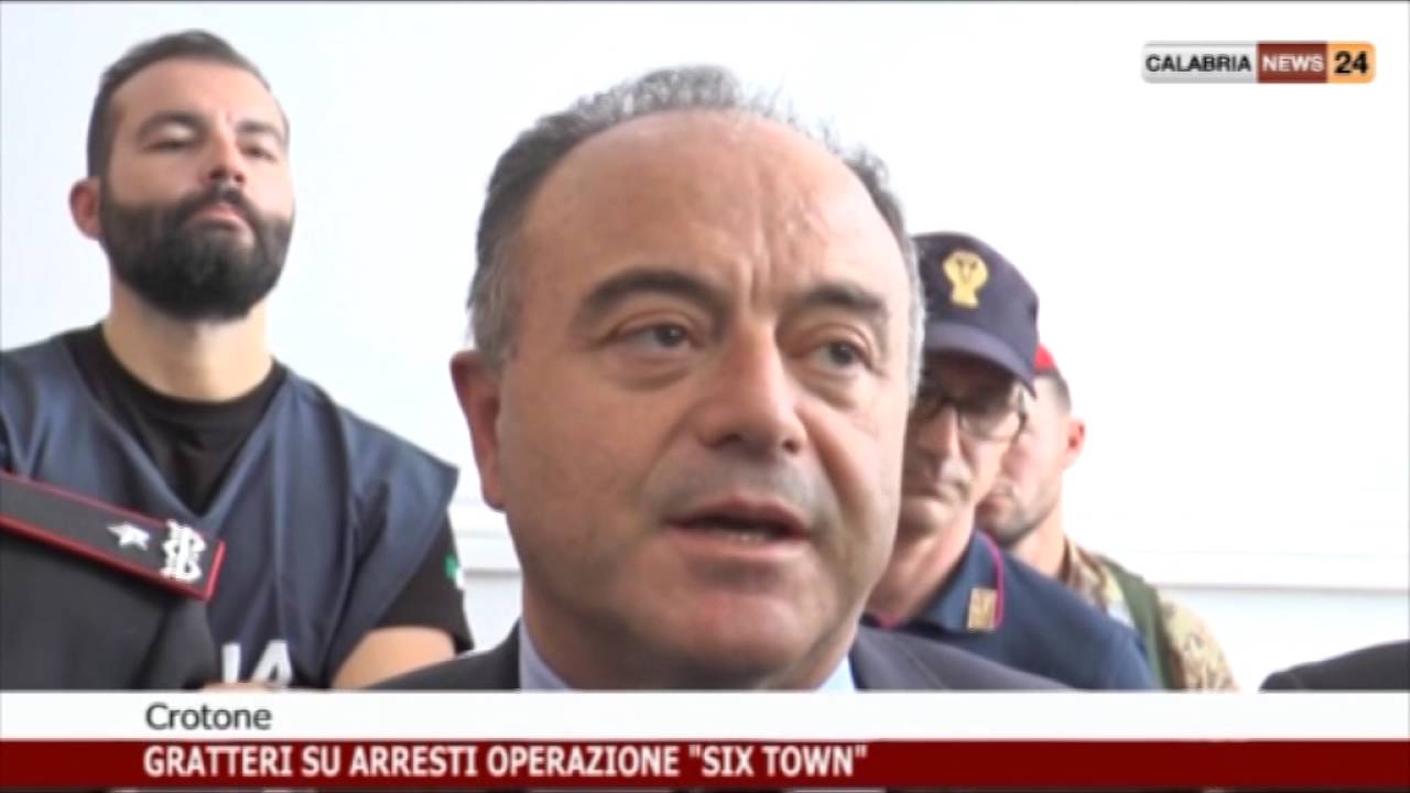 GRATTERI SU ARRESTI OPERAZIONE SIX TOWN