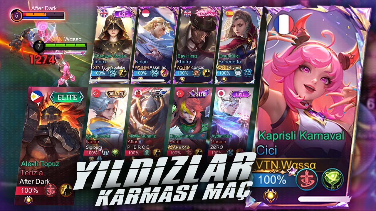ESKİ EKİP ARKADAŞIMA KARŞI BUFFLANMIŞ CİCİ / MLBB