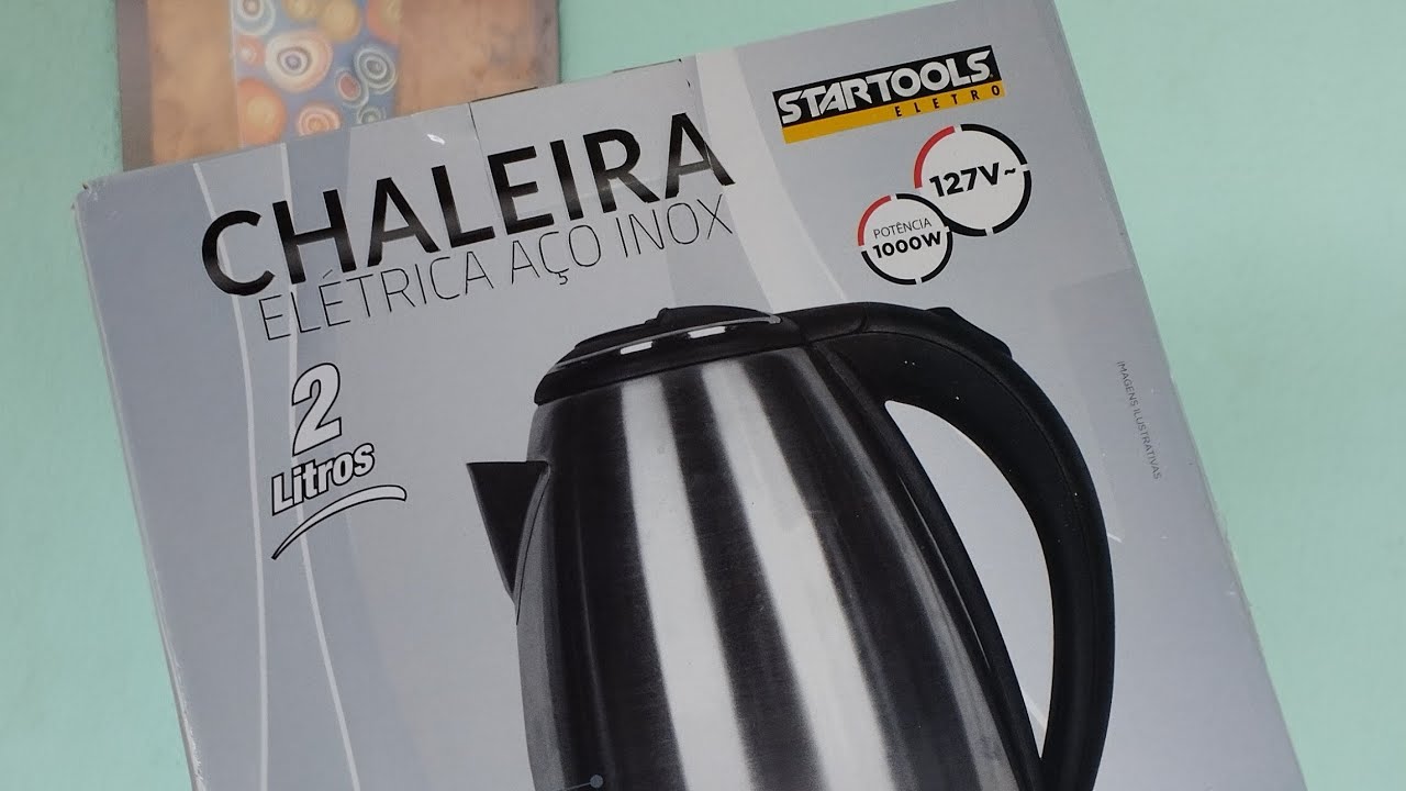 🫖 chaleira elétrica StarTools  ☕ 