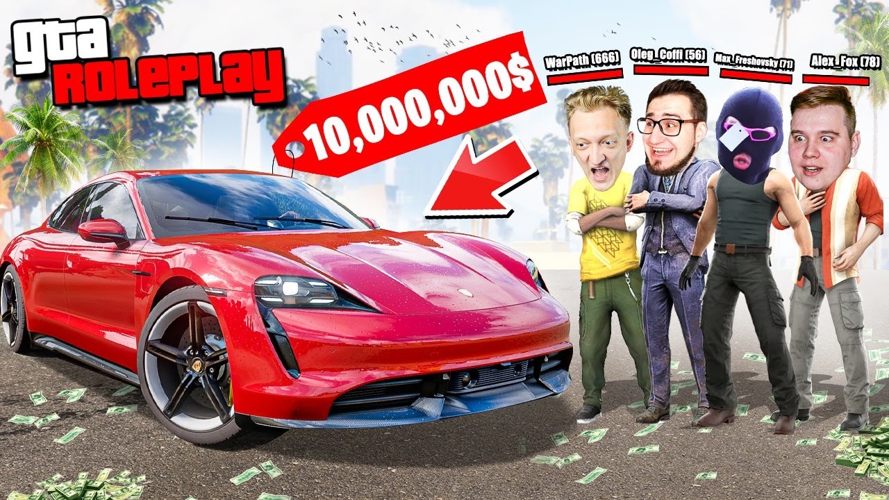 ЭТО СВЕРШИЛОСЬ! КУПИЛ НОВЫЙ PORSCHE TAYCAN ЗА 10.000.000$! САМЫЙ БЫСТРЫЙ ЭЛЕКТРОКАР! (GTA 5 RP)