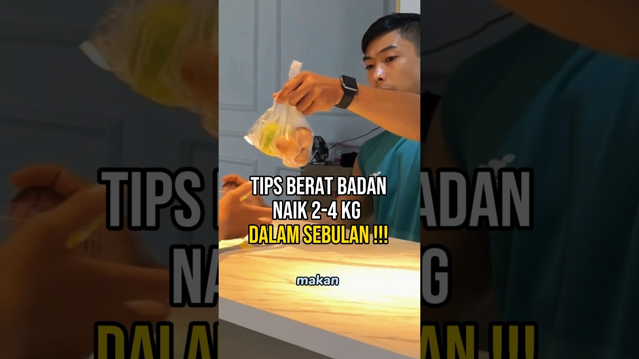 Tips naik berat badan cepat🔑‼️ #fitnesstips #tipsworkout