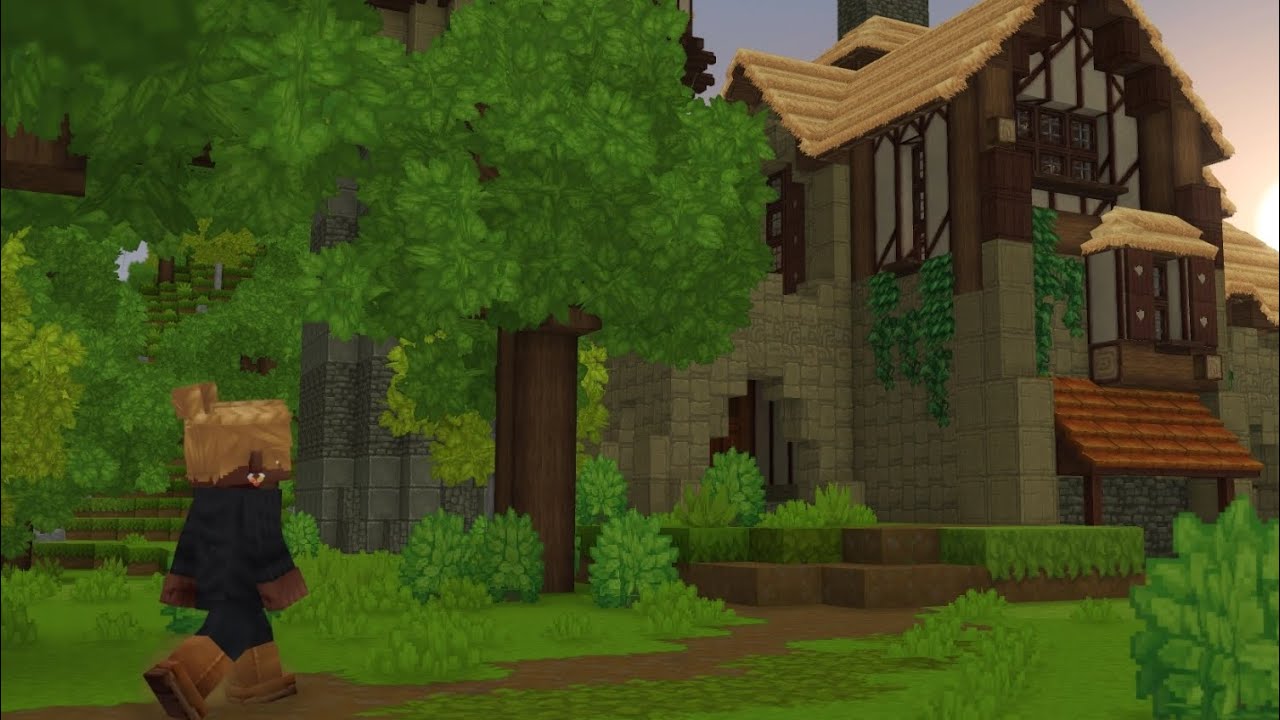 Hytale Gameplay: Demonstration of dynamic rain sound in the house