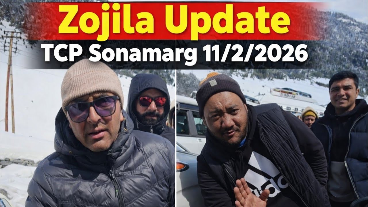 Zojila road update || Zojila road close due to Avalanches & strong wind #Zojilaavalanche 11/2/2026