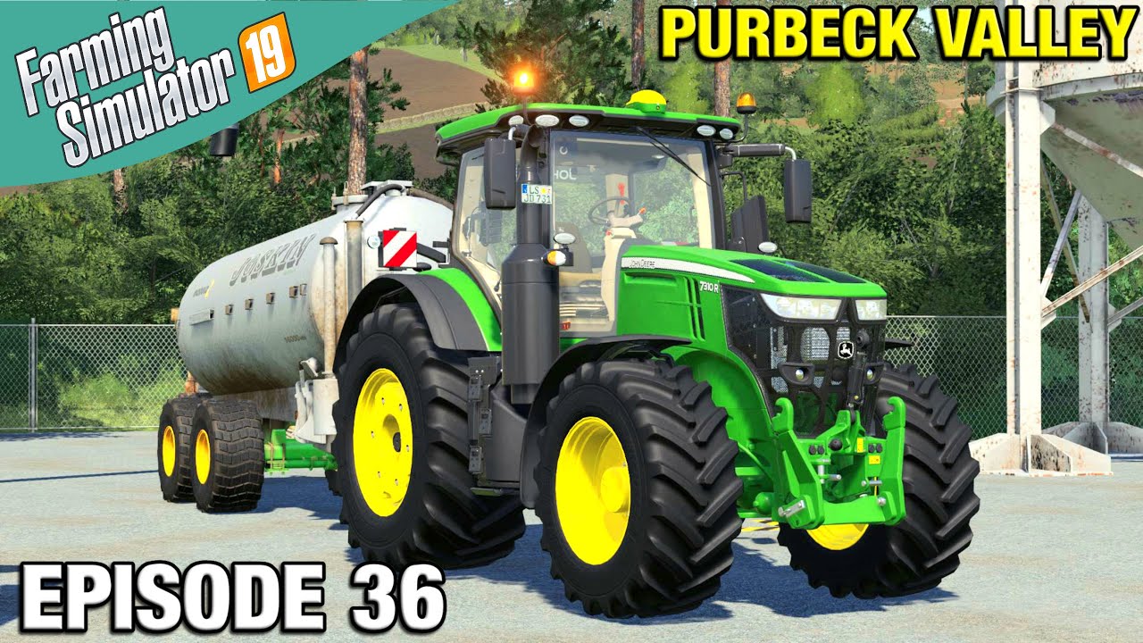 GOING GREEN Farming Simulator 19 Timelapse - Purbeck Valley Farm FS19 Ep 36