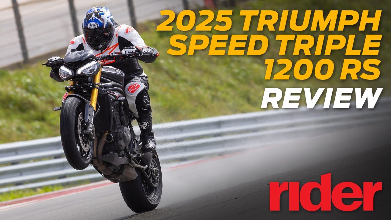 2025 Triumph Speed Triple 1200 RS Review