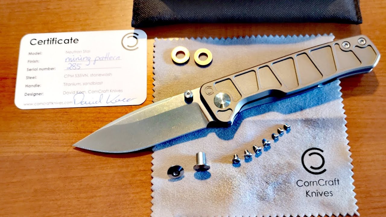 CornCraft knives - Neutron Star / Ein wirklich tolles EDC Messer