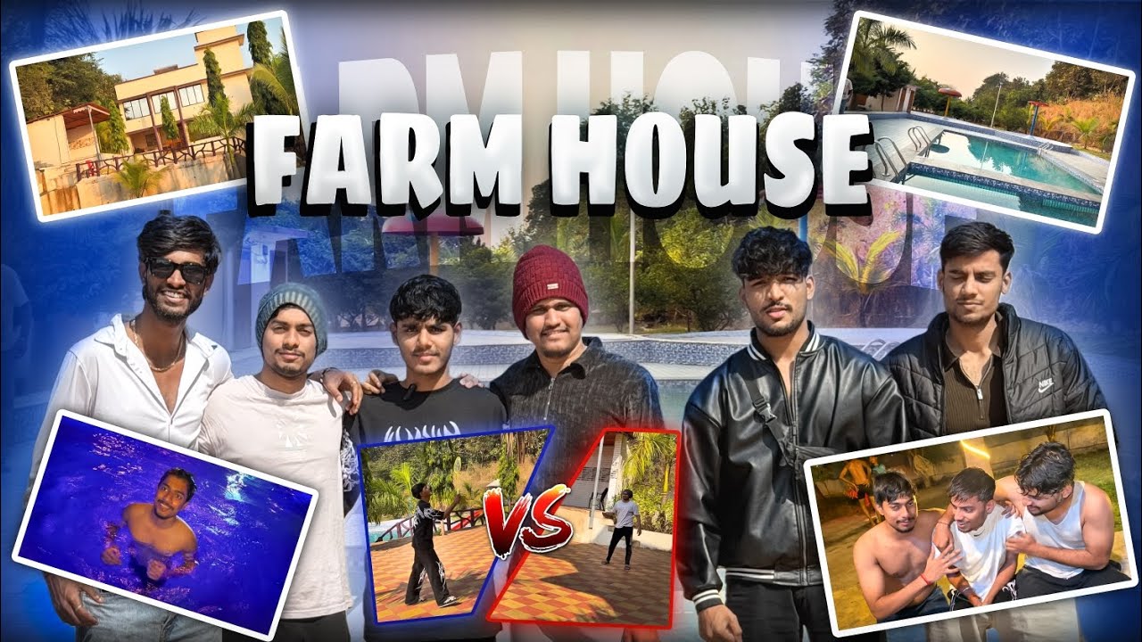Best Day Ever at Farm House 🏊‍♂️🔥 | Full Fun, Food & Enjoy