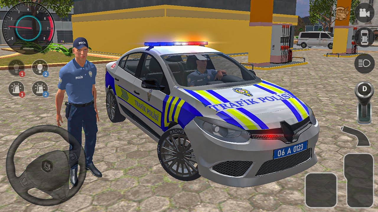 Renault Fluance Türk Polis Arabası Sürüş Oyunu - Polis Oyunu 2026 #193 - Android GamePlay
