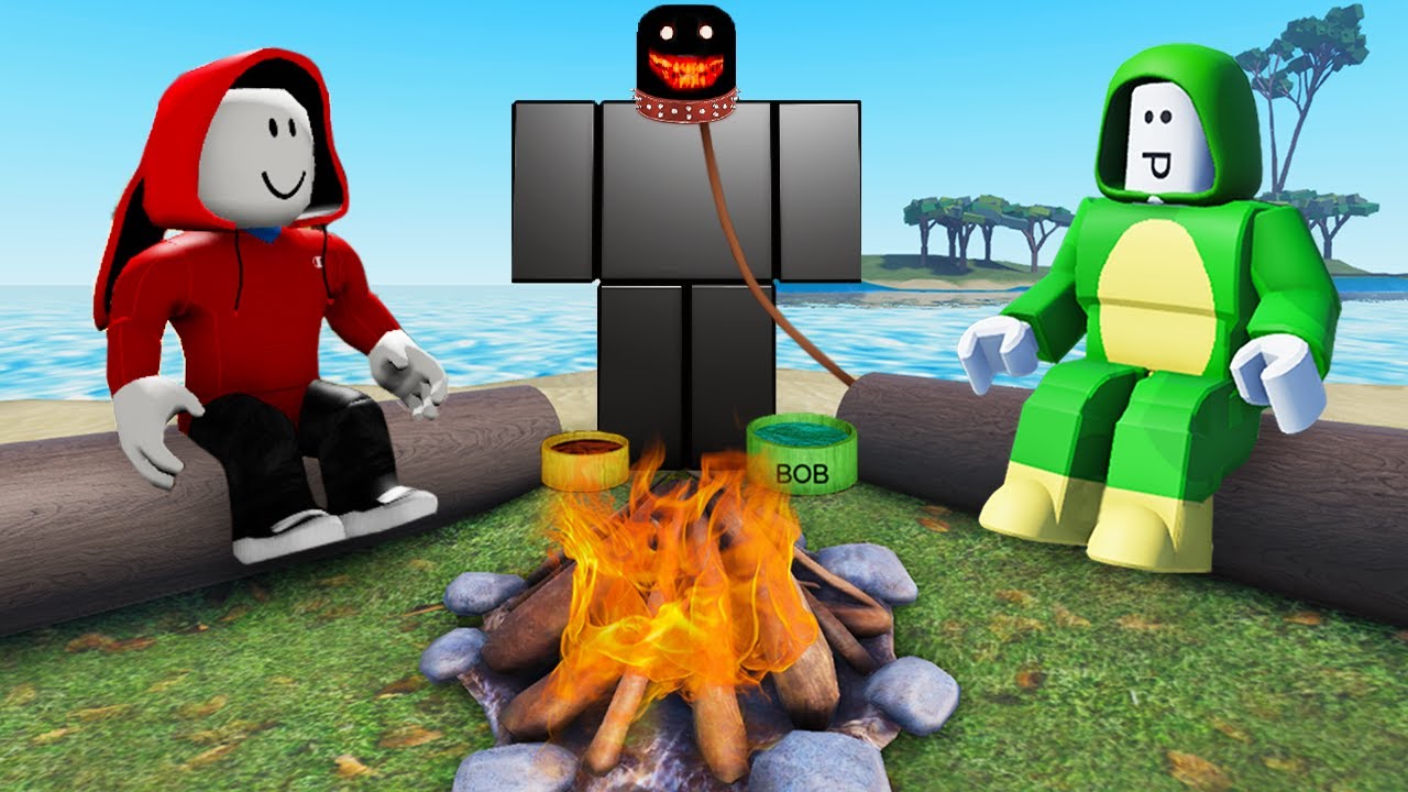 A very normal Camping - Roblox Story