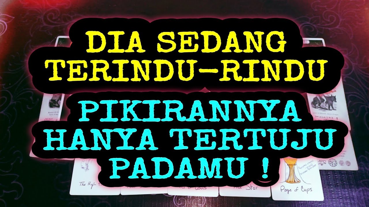 DIA TAK SABAR INGIN SEGERA MENYATU DENGANMU #tarot #tarotreading #tarotreader #tarotcards 