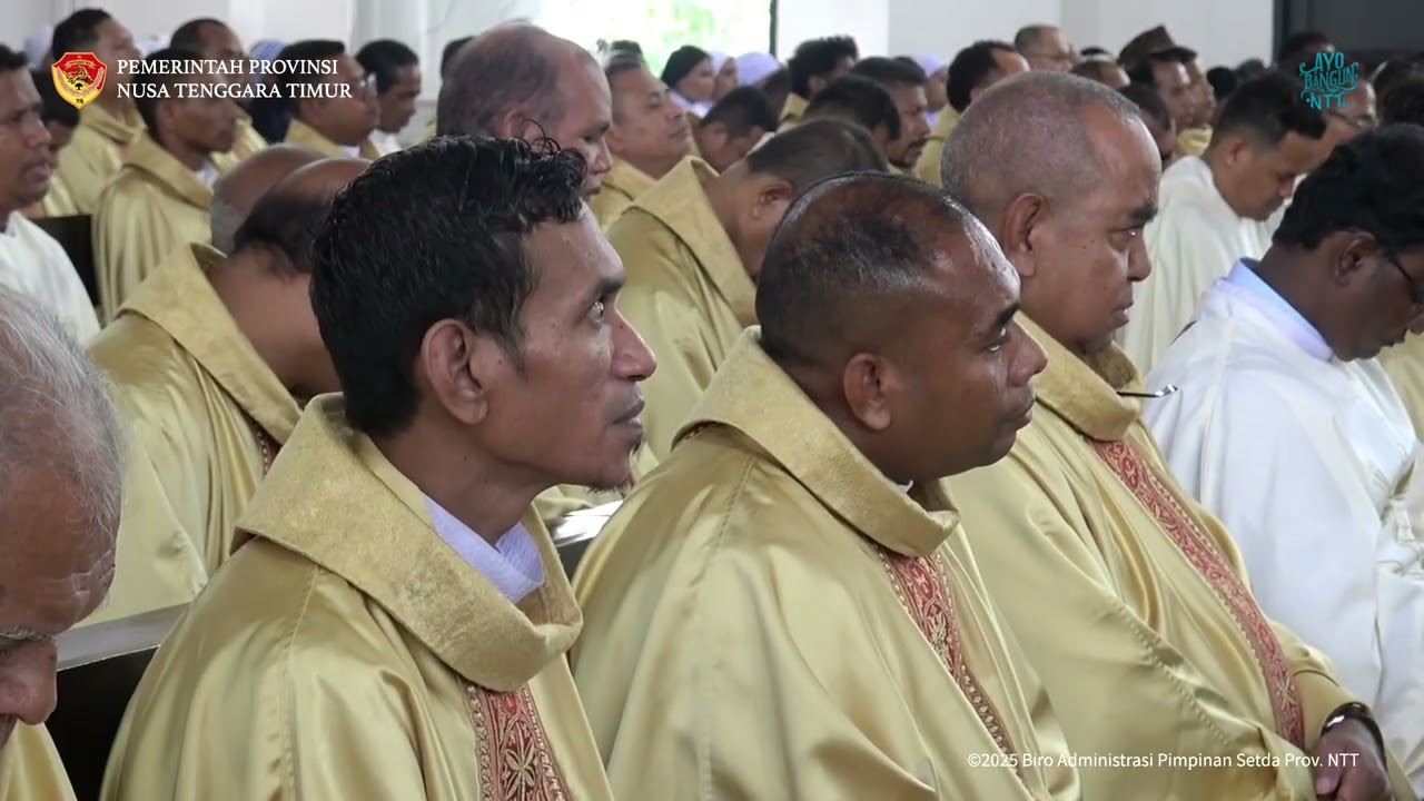 Gubernur NTT Hadiri Pentahbisan Imam dan Penutupan Tahun Yubileum Keuskupang Agung Kupang