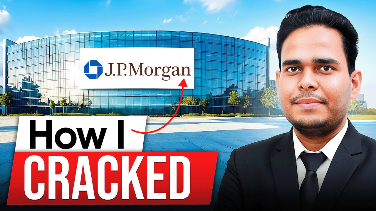 How I Cracked JP Morgan | JPMC Interview Experience🔥
