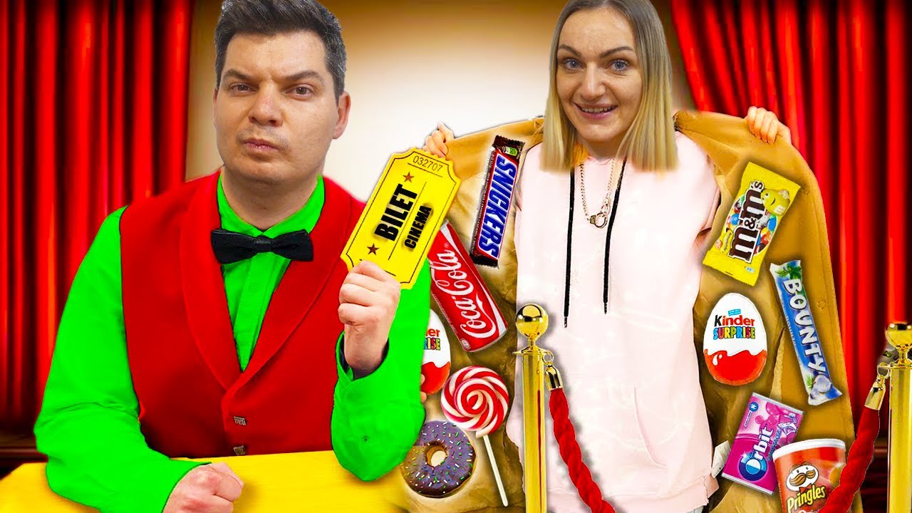 MODURI DE A FURIȘA MÂNCARE LA CINEMA ! Partea 2