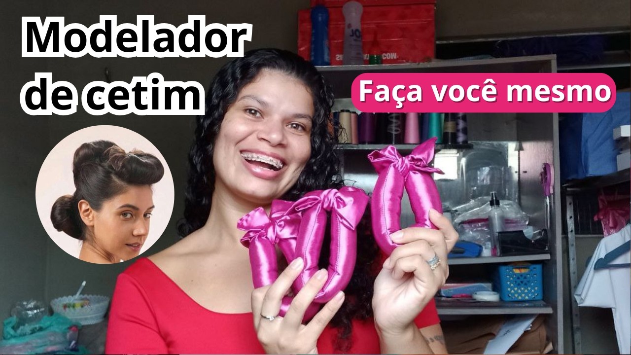 DIY: Modelador de Cetim Anos 80 - Faça você mesmo!