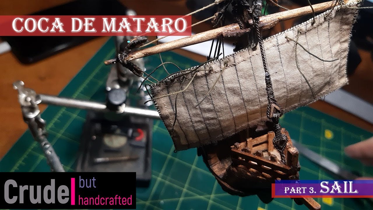 A Shipmodel of the Coca de mataro - SAIL