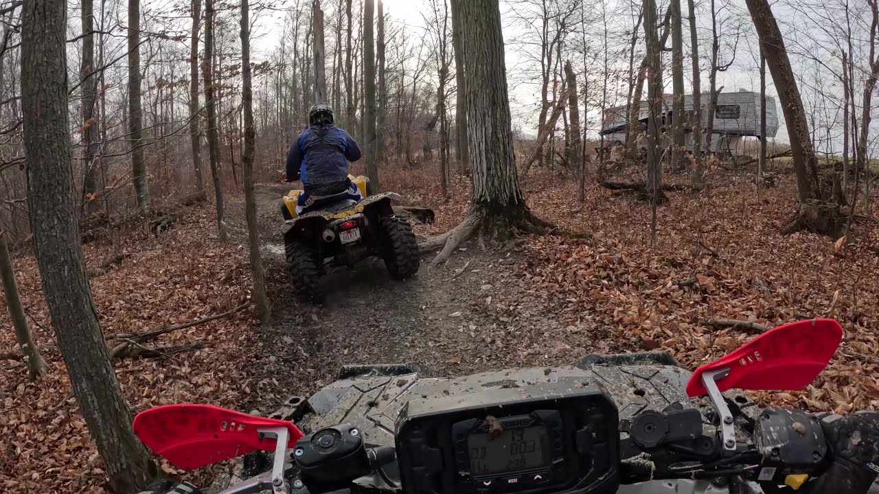 Demon Run ATV trails Part 3 Polaris CanAm