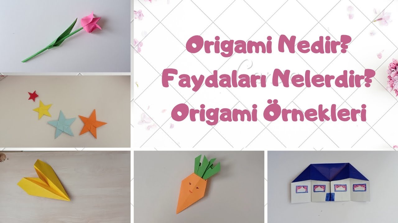 Origami nedir?Faydaları Nelerdir?Origami Örnekleri#32