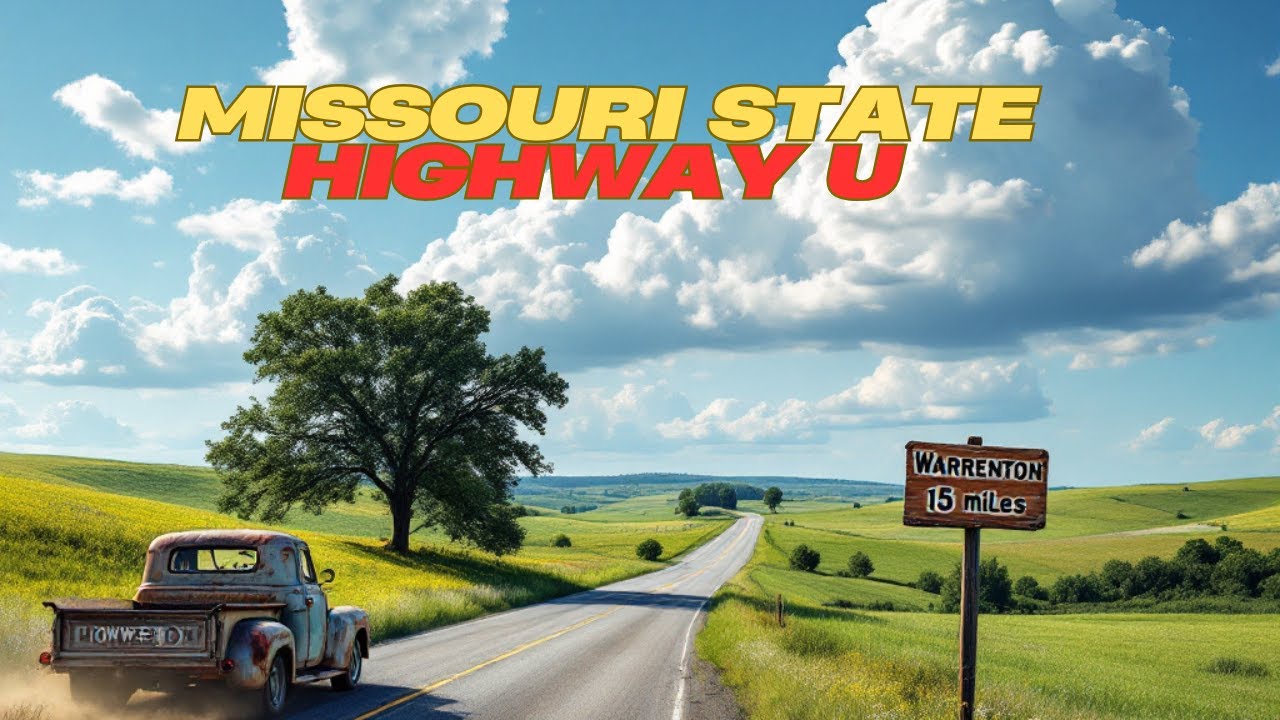 🚗 Scenic Drive on Missouri State Highway U | Road Trip to Warrenton, MO 🌿🏞️