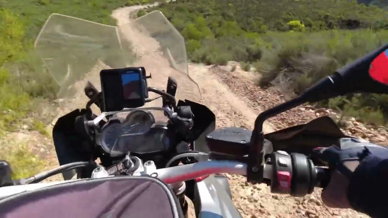 Adventure riding in the garden route - Bonniedale road