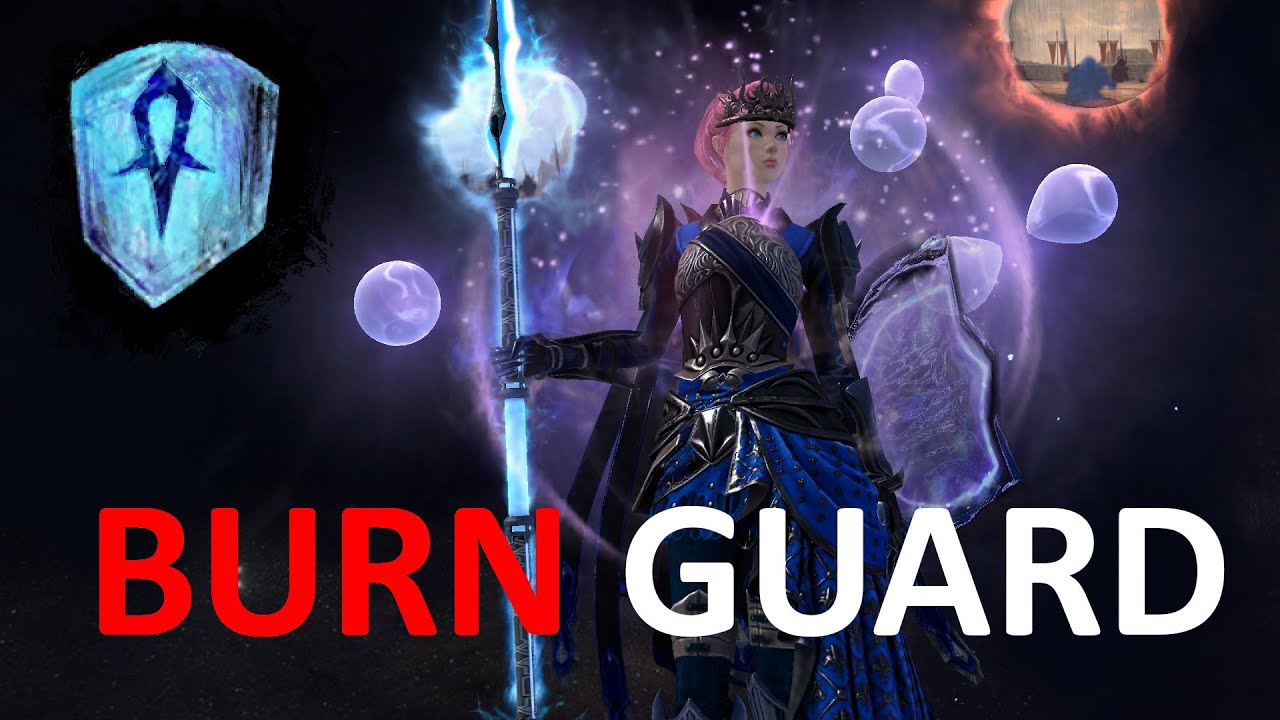 GW2 WvW Burn Guard 5 Blue Fire Wizard