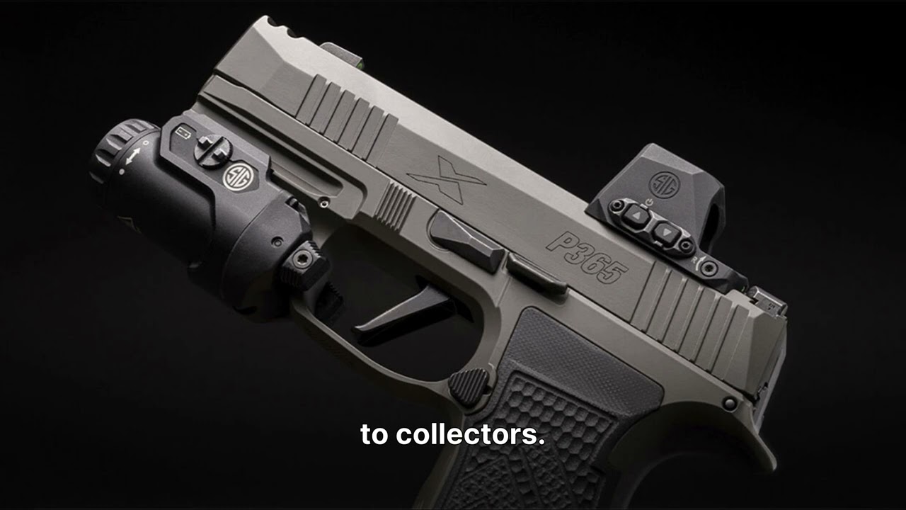 Обзор SIG P365 AXG Legion: компенсационный цельнометаллический пистолет для скрытого ношения