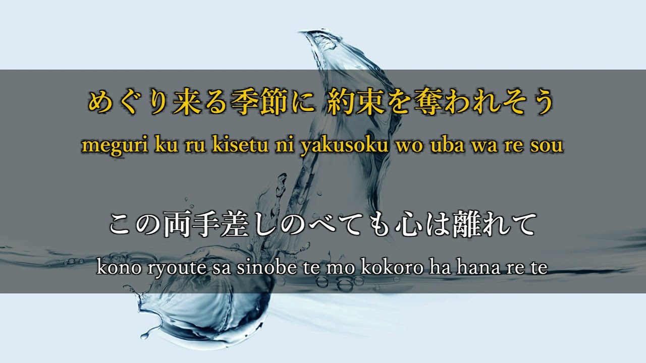 [KARAOKE] Blurry Eyes - L'Arc~en~Ciel / offvocal
