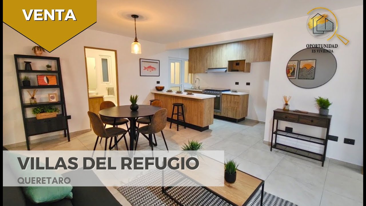 VILLAS DEL REFUGIO QUERETARO | $1,560,000 | 2 Recámaras | Amenidades | INFO ⬇️
