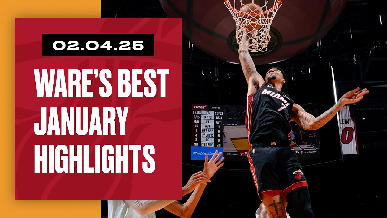 The BEST Of Kel'el Ware  🏀 January NBA Eastern Conference Rookie Of The Month | February 4, 2025
