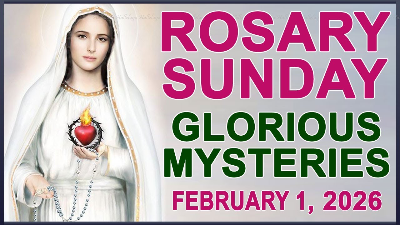 The Rosary Today I Sunday I February 1 2026 I The Holy Rosary I Glorious Mysteries