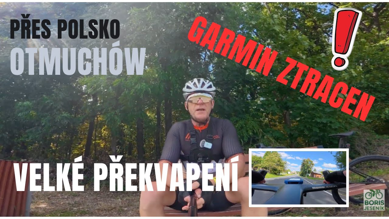 Nová cesta, velké překvapení a… přišel jsem o  😨 Garmin Edge 1050