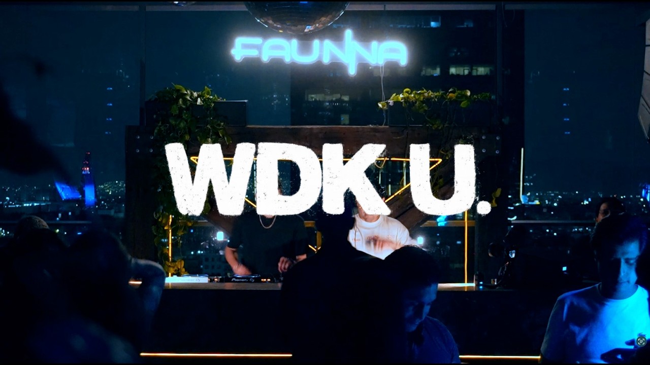 WDK U Live at Faunna Rooftop (Indie Dance / House / DJ set)