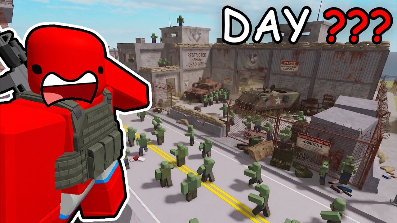MILITARY BASE in Survive the Apocalypse is TERRIFYING&hellip;
