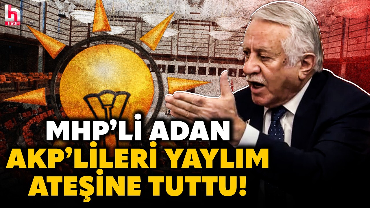 MHP'Lİ ADAN AKP'LİLERİ AZARLADI! Tek tek isimlerini okuyup... İşte Meclis'e damga vuran o anlar...